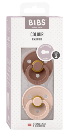 Bibs Color Smokk 2Pk Woodchuck/blush Str. 1