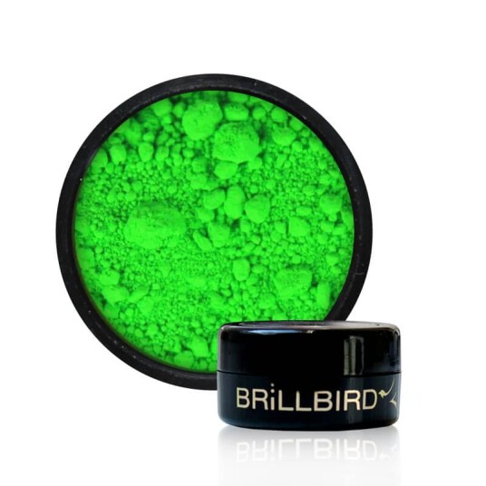 Brillbird Norge Neon Pigment Pulver Grønn