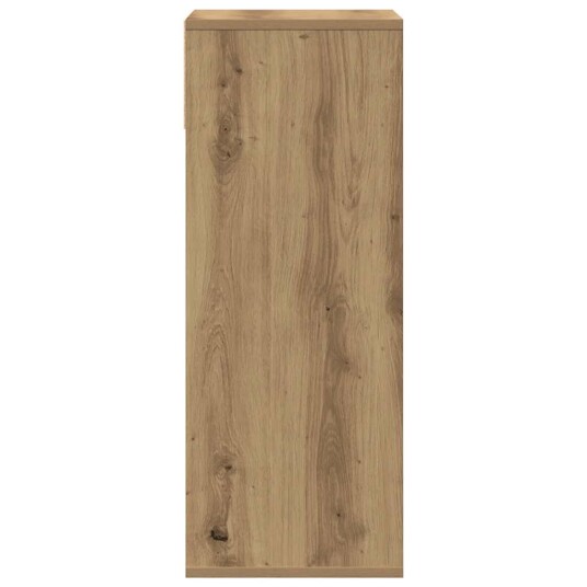 Bokhylle artisan eik 34x31x80 cm konstruert tre
