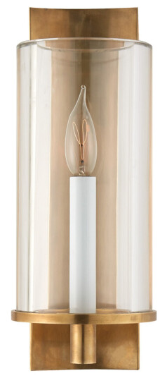 Deauville vägglampa antik mässing Deauville vägglampa antik mässing