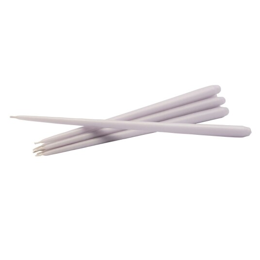 Stoff Nagel Stearinlys by Ester&Erik 6 pk Light Lavender