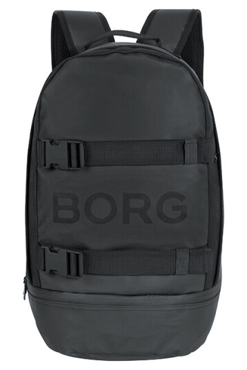 Borg Duffle Backpack, Black Beauty Borg Duffle Backpack, Black Beauty