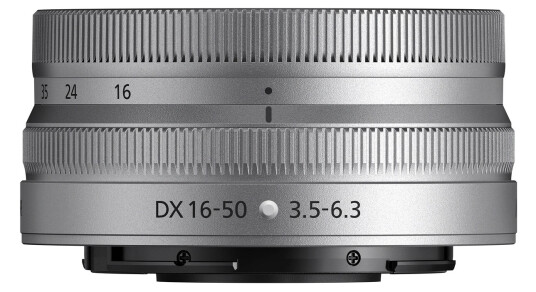 Nikon Nikkor Z DX 16-50mm f3.5-6.3 SE VR Z-mount. Sølv Nikon Nikkor Z DX 16-50mm f3.5-6.3 SE VR Z-mount. Sølv