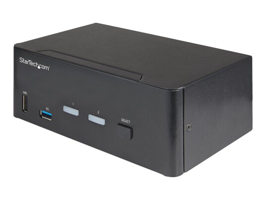 StarTech 2 Port Dual Monitor HDMI KVM Switch 4K 60Hz med USB 3.0 Hub