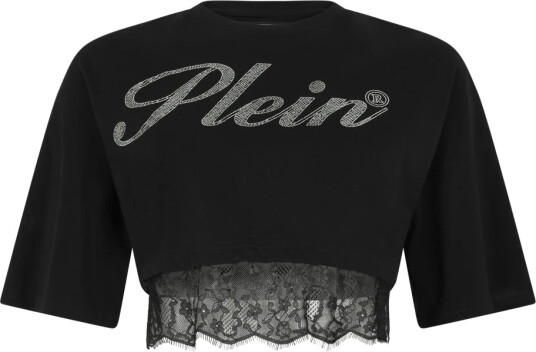 Philipp Plein Dame Topper Svart L,