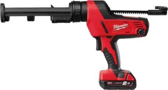Milwaukee Fugespistol C18 PCG/310C-201B 18V, 2.0Ah, med bag Milwaukee Fugespistol C18 PCG/310C-201B 18V, 2.0Ah, med bag