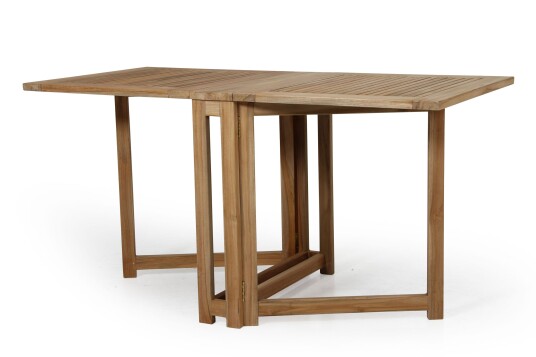 Brafab Turin klappbord Teak 146 x 70 cm Brun Brafab Turin klappbord Teak 146 x 70 cm Brun