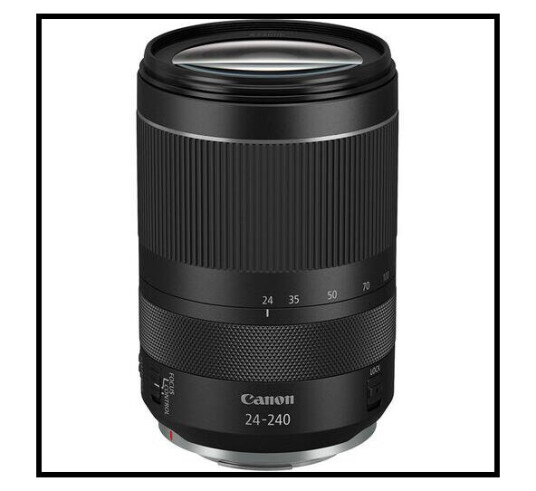 Canon RF 24-240 mm F4-6.3 Zoomobjektiv med Bildestabilisering