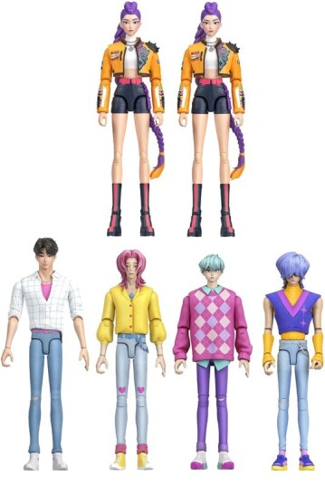 KPop Demon Hunters Core 6.5'' Action Figure 6Piece B Assortment KPDH