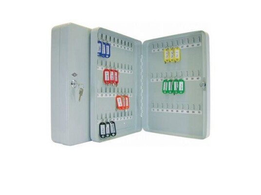 WEDO Nøkkelskap WEDO 70 nøkler 28x37x6cm grå