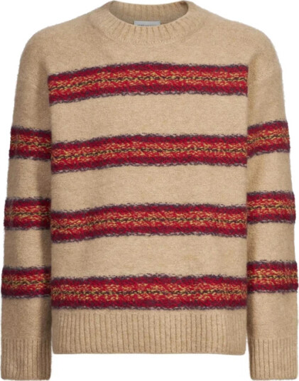 Dries Van Noten Herre Strikkevarer Beige L,