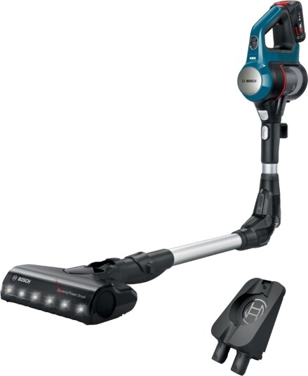 Bosch Unlimited 7 BSS71125AH Trådløs Skaftstøvsuger med TurboSpin Teknologi, Uten Pose, Blå Bosch Unlimited 7 BSS71125AH Trådløs Skaftstøvsuger med TurboSpin Teknologi, Uten Pose, Blå