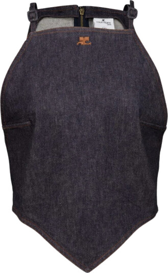 Courrèges Dame Topper Blå M,