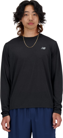 New Balance Men"s Athletics Long Sleeve Black XL New Balance Men"s Athletics Long Sleeve Black XL