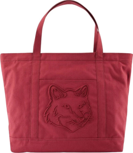 Maison Kitsuné Dame Vesker Rød ONE SIZE, Maison Kitsuné Dame Vesker Rød ONE SIZE,