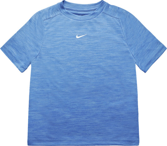 Nike B Nk Df Multi Ss Top Lbr Hthr Blue 122 128 Nike B Nk Df Multi Ss Top Lbr Hthr Blue 122 128