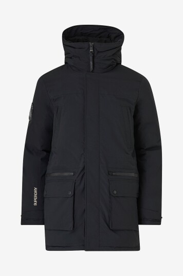 Superdry Jakke City Padded Parka Jacket Svart