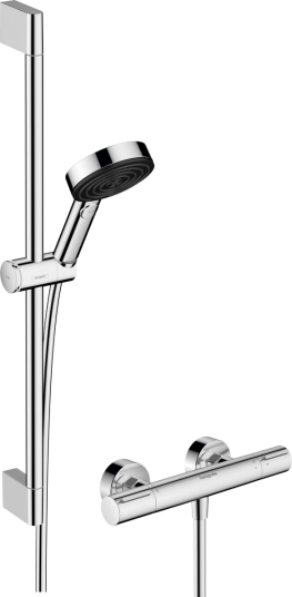 Hg Pulsify Select S - Brusesystem 105 M. Termostat & Bruserstang 65 Cm Krom Hg Pulsify Select S - Brusesystem 105 M. Termostat & Bruserstang 65 Cm Krom