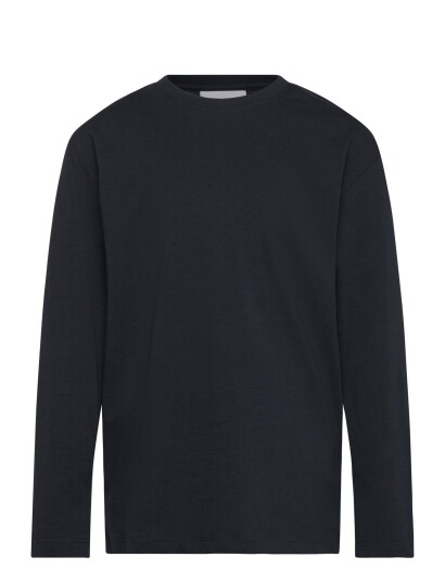 Enkel Studio Basic O Neck Tee L/S Blue 140
