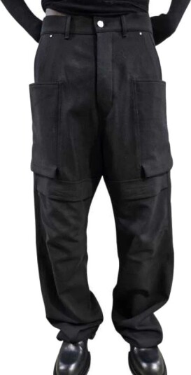 Rick Owens Herre Bukser Svart W33,