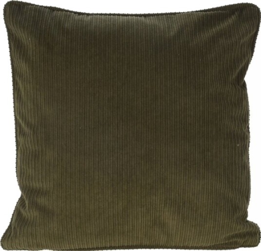 Home Styling Collection Dekorpute I Fløyel/Cord Med Kant 40 X 40 Cm Home Styling Collection Dekorpute I Fløyel/Cord Med Kant 40 X 40 Cm