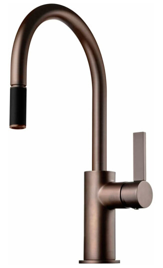 Tapwell Arm375 med Uttrekkbar tut Bronze (TA-9426363)