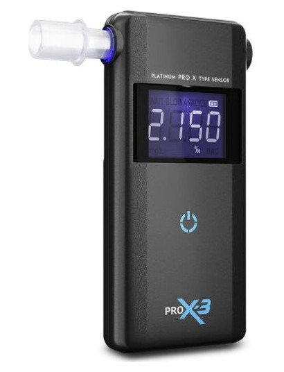 Alcofind Pro X-3 | Elektrokjemisk Alkometer | Med Platinasensor, 2 X Aaa Alcofind Pro X-3 | Elektrokjemisk Alkometer | Med Platinasensor, 2 X Aaa