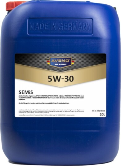 Motorolje AVENO 5W30 SEMiS 20L