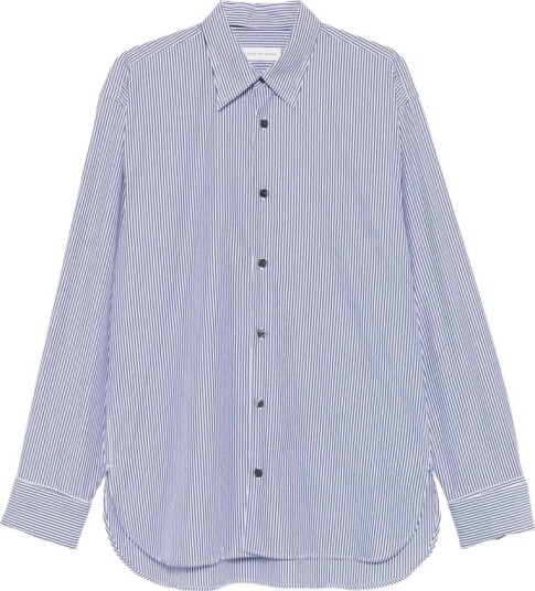 Dries Van Noten, Herre, Skjorter, Blå, L,
