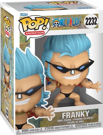 Funko POP! One Piece Franky Figur med Solbriller