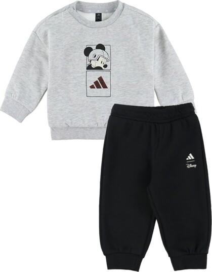 adidas Performance Genser/Bukser - Disney - Light Grey Heather/A - adidas Performance - 1 år (80) - Genser Grå Hvit Svart