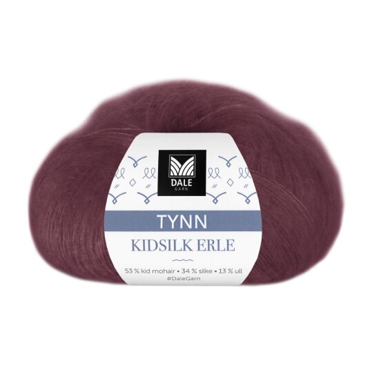 Dale Garn Dale Tynn Kidsilk Erle 4026 Bordaux