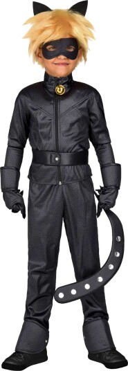 My Other Me Miraculous Cat Noir Barn Kostyme X-Large 231153 My Other Me Miraculous Cat Noir Barn Kostyme X-Large 231153