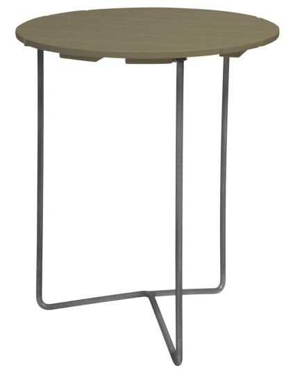Grythyttan Stålmöbler Bord 6B Lysegrønn lakkert eik/galvanisert stål 60 cm Grønn