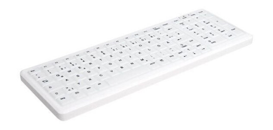 Cherry MedicalKey - Tastatur - Tysk - Hvit