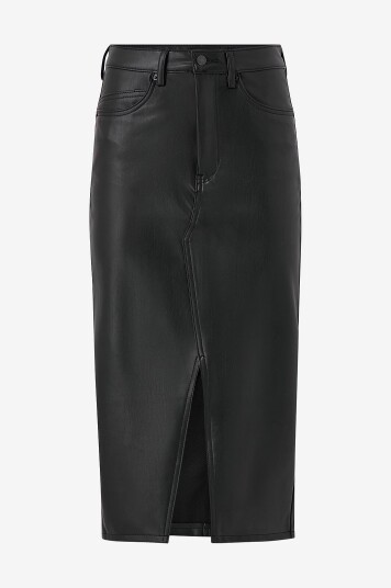 Vero Moda - Skjørt vmVeri HR Calf PL Skirt - Svart