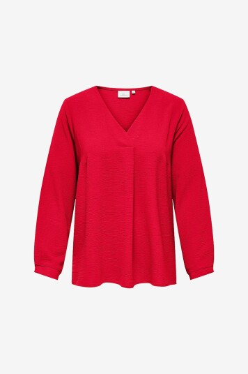Only Carmakoma   Bluse carMetta   Rød