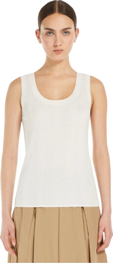 Weekend Max Mara Dame Topper Hvit XL,