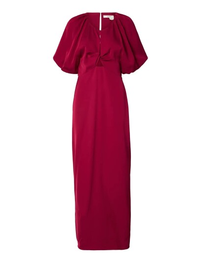 Selected Slflaurina Regular 2/4 Ankle Dress - Red - 36