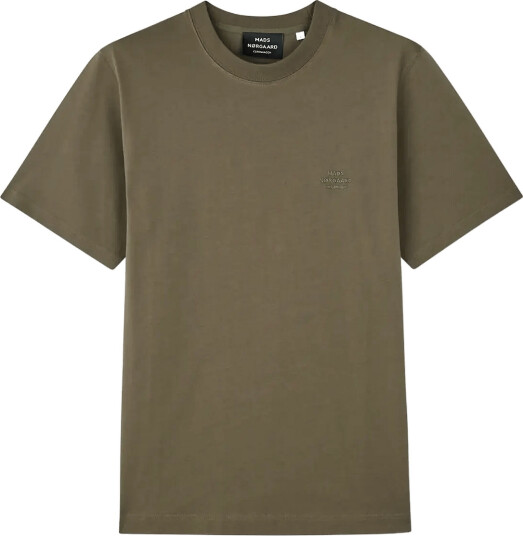 Mads Nørgaard Cotton Jersey Frode Logo Tee Fav Khaki green XXL