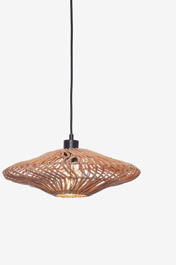 Good&Mojo Hengende taklampe flat liten Zanzibar Natur Good&Mojo Hengende taklampe flat liten Zanzibar Natur