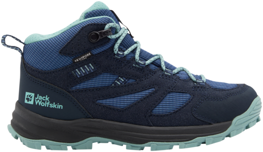 Jack Wolfskin Kid"s VOJO TOUR TEXAPORE MID Night Blue 37