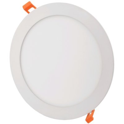 6W LED panel downlight - Hull: Ø11 cm, Mål: Ø12 cm, 230V - Dimbar : Ikke dimbar, Kulør : Nøytral