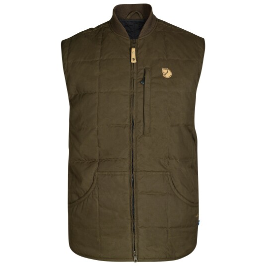 Fjellreven Fjellreven Men's Grimsey Vest Dark Olive L