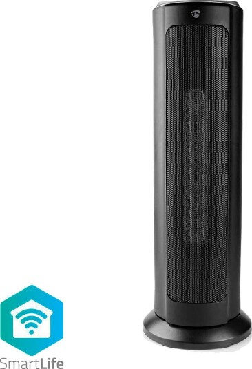 Nedis SmartLife Tårnvifteovn (2000W) Sort