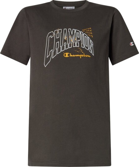 Champion T skjorte Mose m. Trykk Champion 13 14 år (158 164) T skjorte Brun Grønn