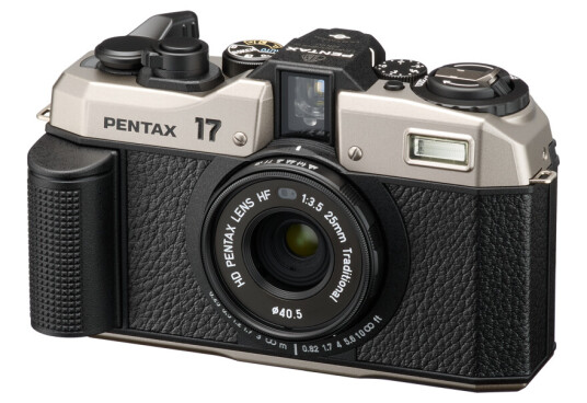 Pentax 17 Dark silver kamera Analogt halvformatkamera Pentax 17 Dark silver kamera Analogt halvformatkamera