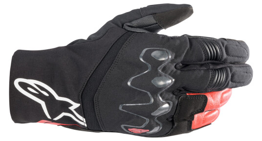 Alpinestars MC-hansker HYDE XT DRYSTAR XF Svart-Knall Rød