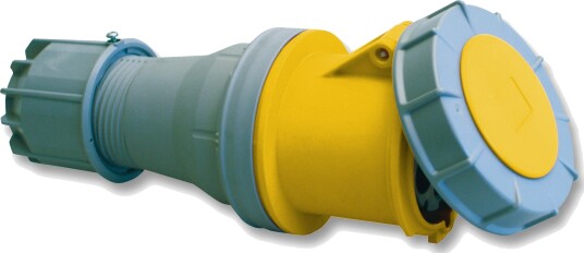 Garo Sv 2125-4 S Skjøtekontakt IP67, 3-Polet 125 A Gul, 4 H