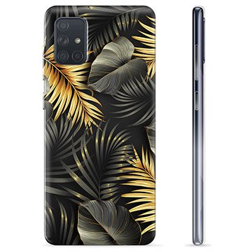 Samsung Galaxy A71 TPU-deksel Gulde Blader